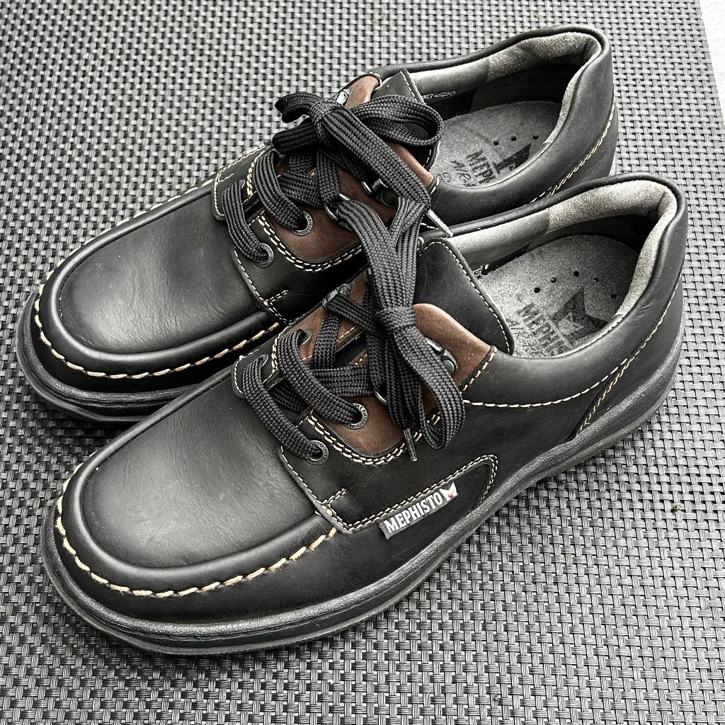 Mephisto veterschoenen maat 6, Zwart, Overige typen, Nieuw, Ophalen of Verzenden