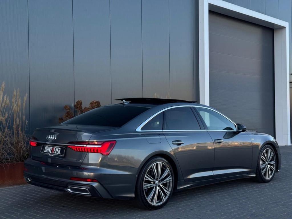 Audi A6 Limousine 50 TDI Quattro| Pano | Leder | Matrix, Auto's, Automaat, Gebruikt, Zwart, Met garantie (alle)