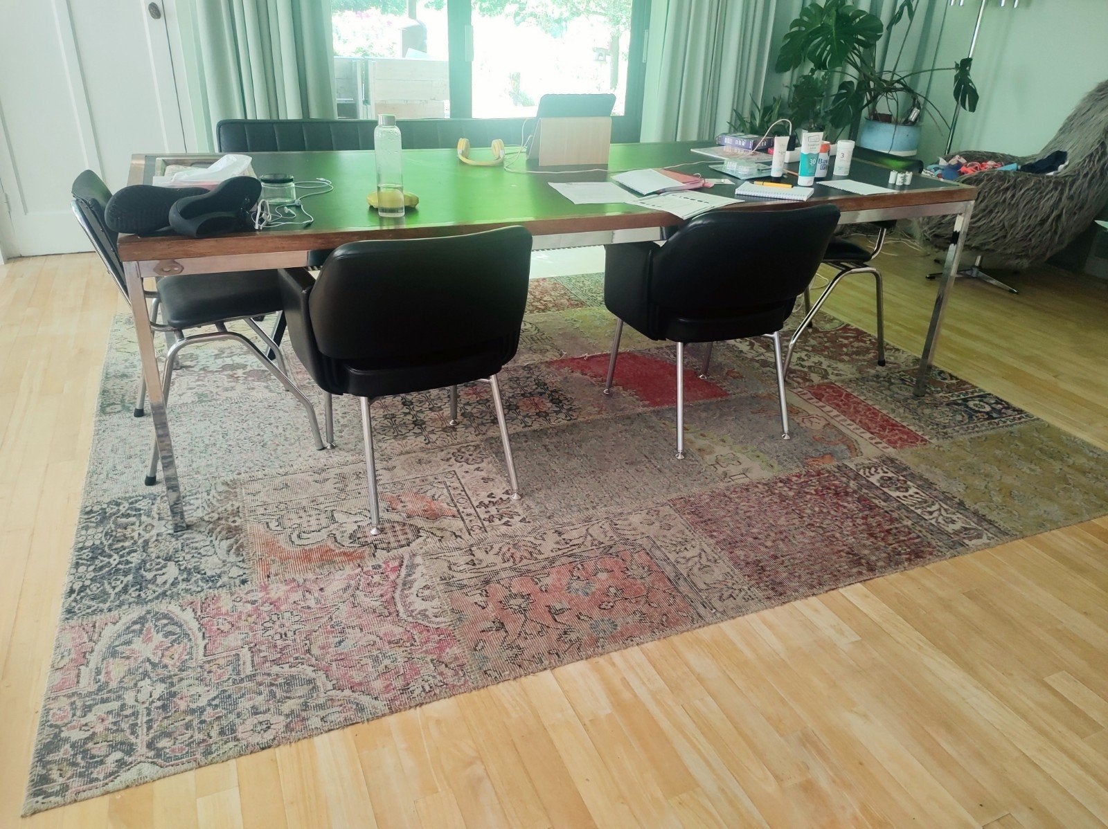 Vloerkleed, tapijt Silkeborg Ikea 2x, Ophalen, Gebruikt, 5 tot 10 m², Geel