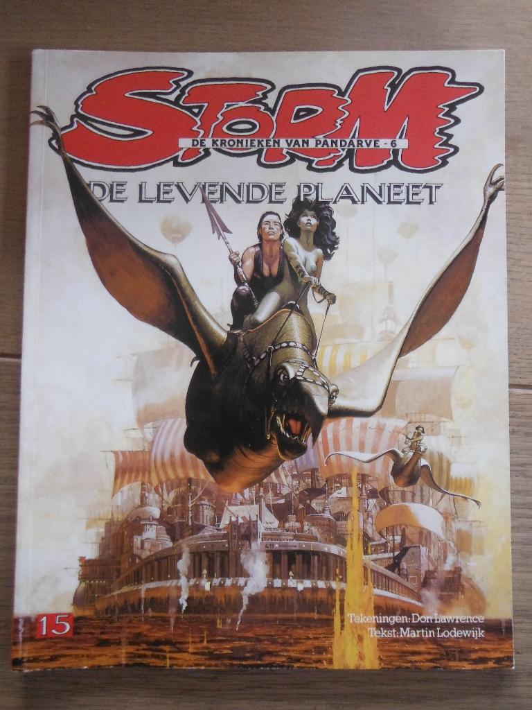 Storm. De kronieken van Pandarve. De Levende planeet, Eén stripboek, Ophalen of Verzenden, Zo goed als nieuw