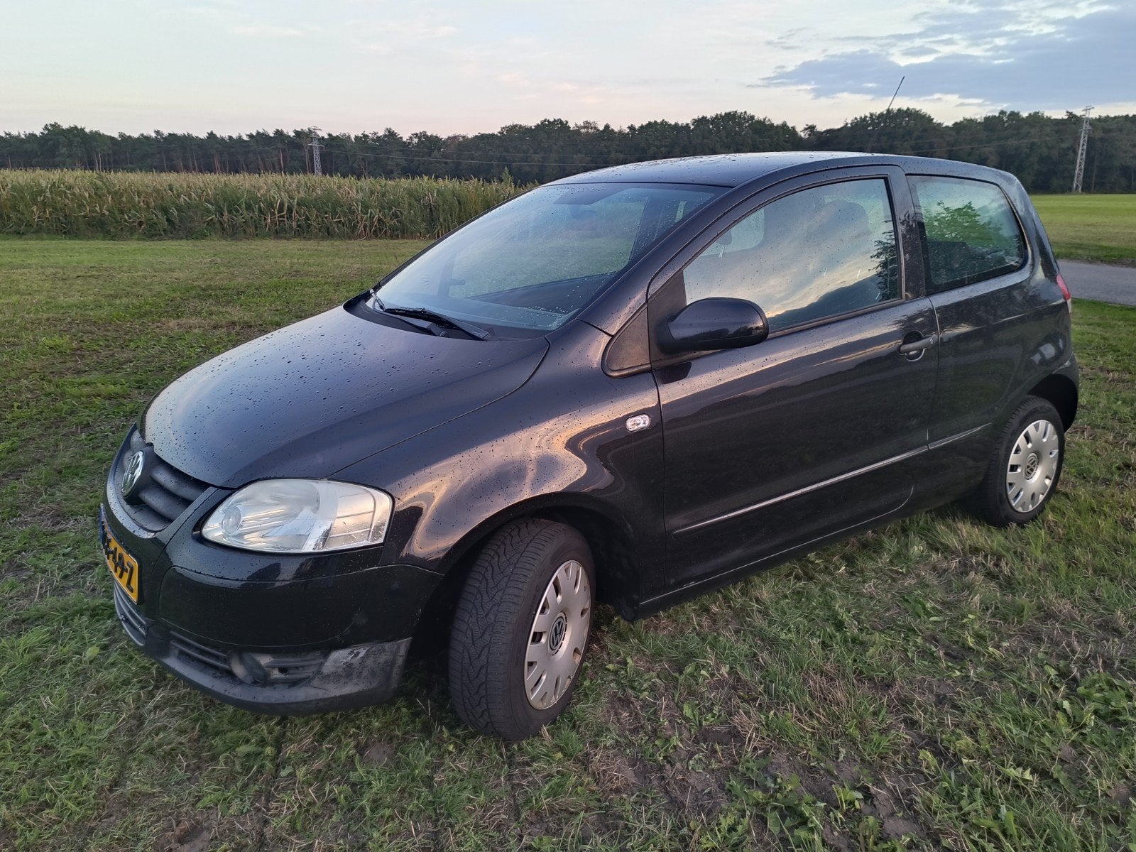 Volkswagen Fox 1.2 – 2010 – Benzine – Airco – APK maart 2027, Auto's, Voorwielaandrijving, Elektrische ramen, Stof, 54 pk