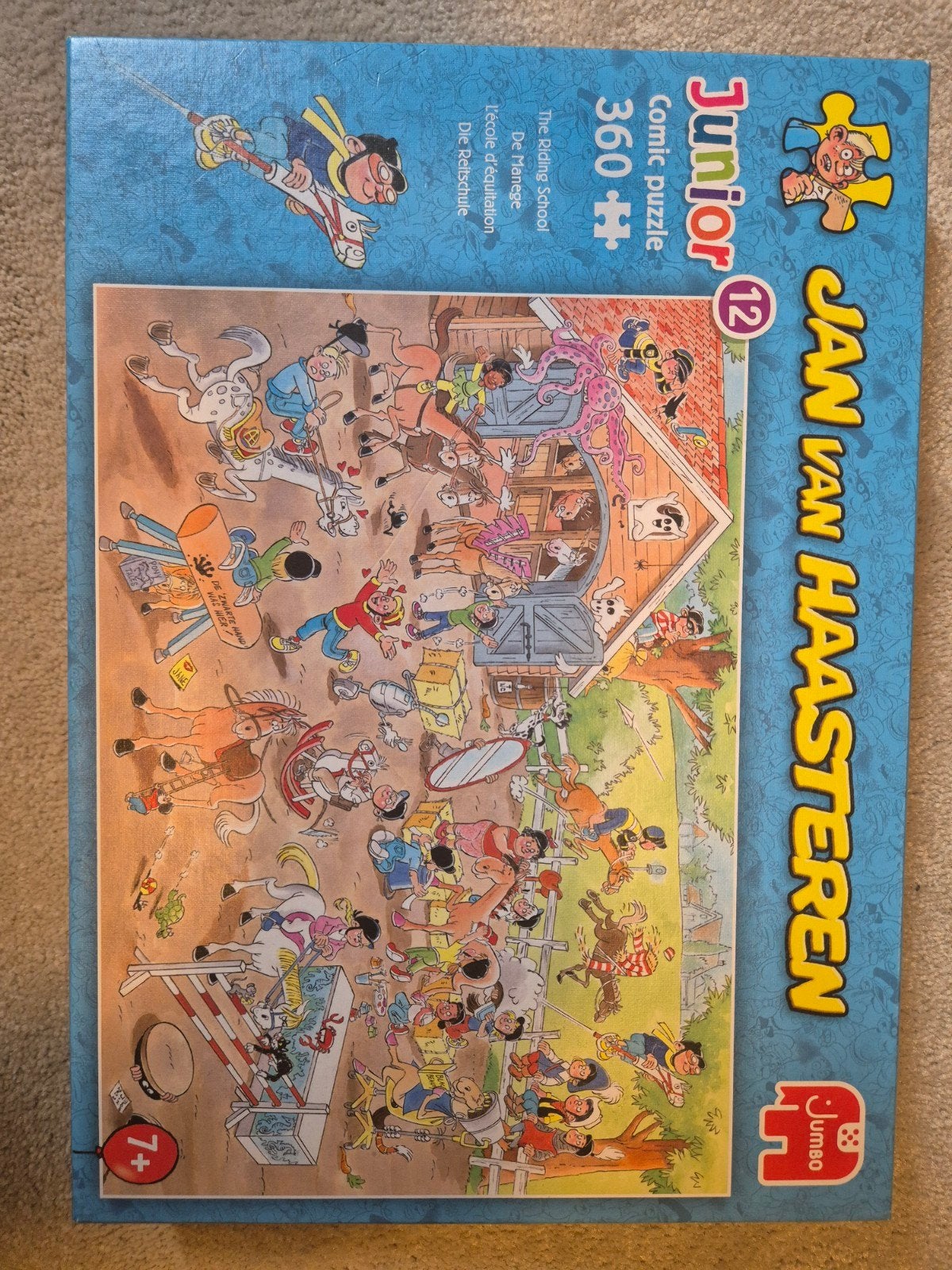 Jan van Haasteren Junior 360 stukjes - Compleet!, Hobby en Vrije tijd, Denksport en Puzzels, Ophalen of Verzenden