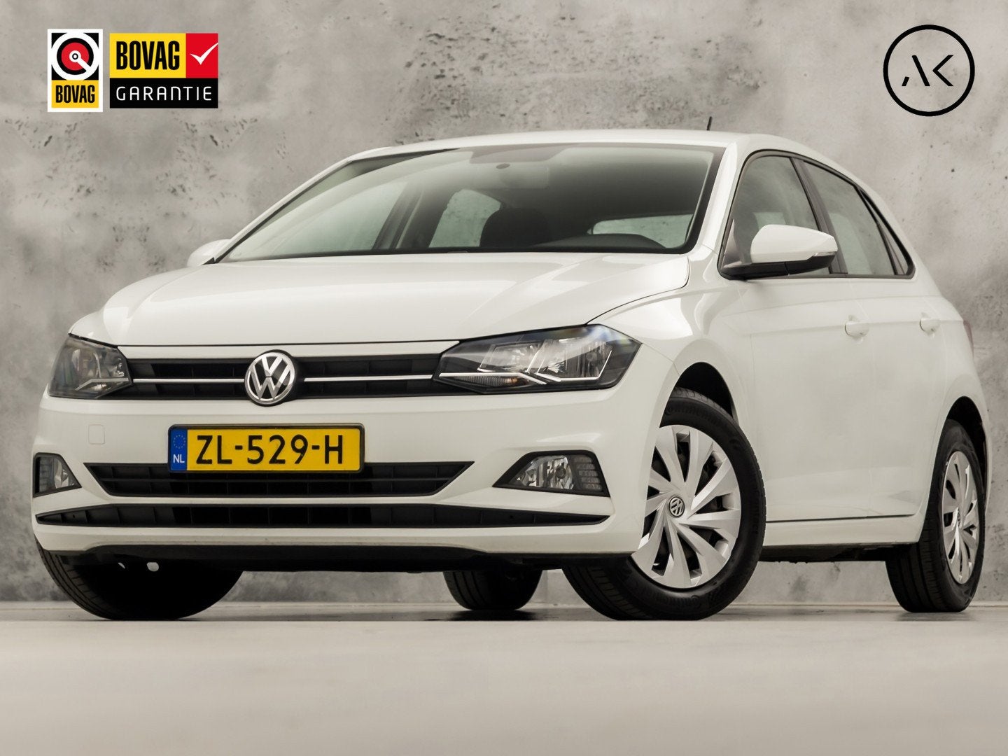 Volkswagen Polo 1.0 Sportline (APPLE CARPLAY, CRUISE, SPORTS, Stof, Wit, Origineel Nederlands, Bedrijf