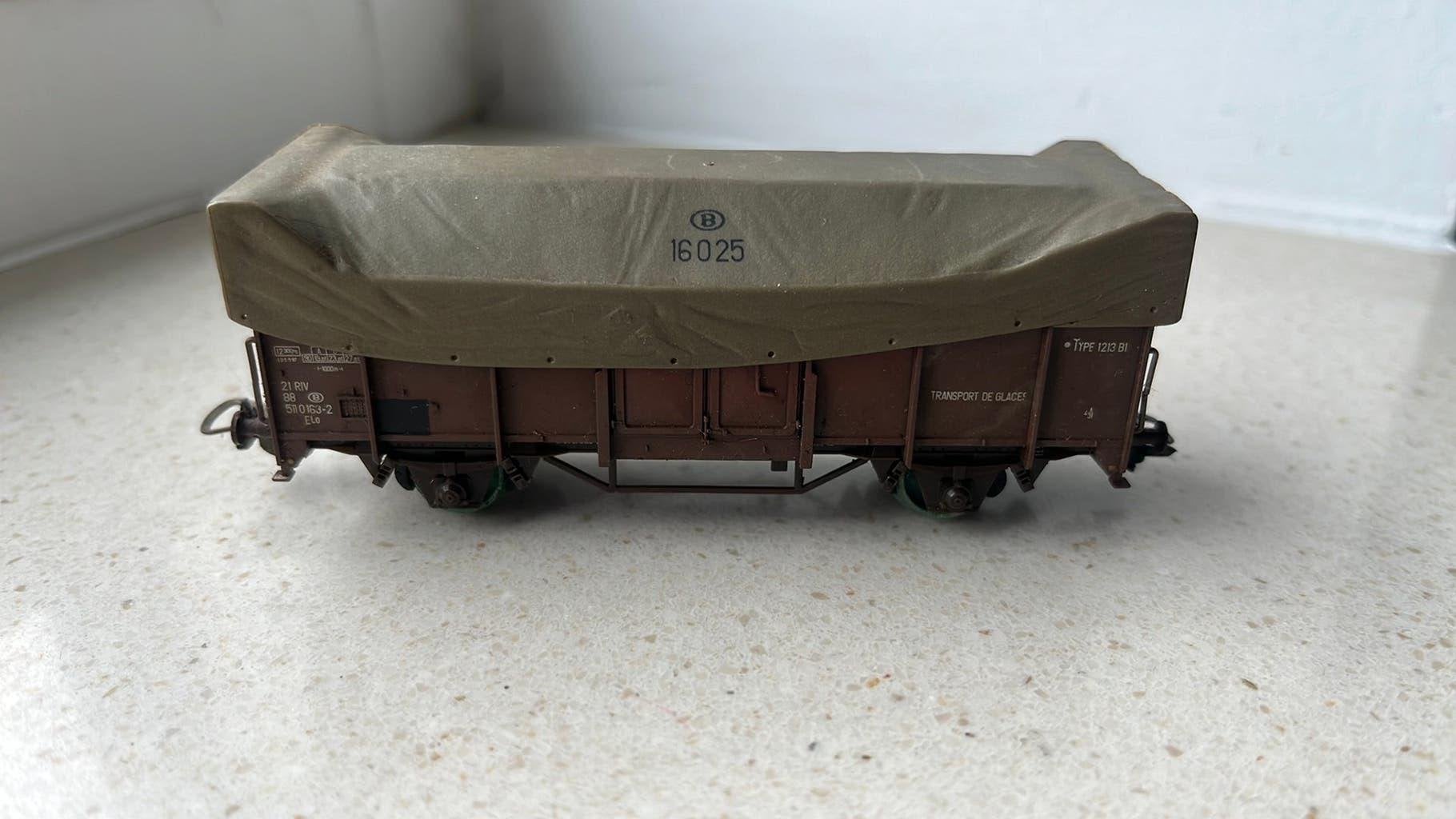 Edition H.K ho Huifwagen NMBS, Hobby en Vrije tijd, Overige merken, Gelijkstroom, Wagon, Ophalen of Verzenden
