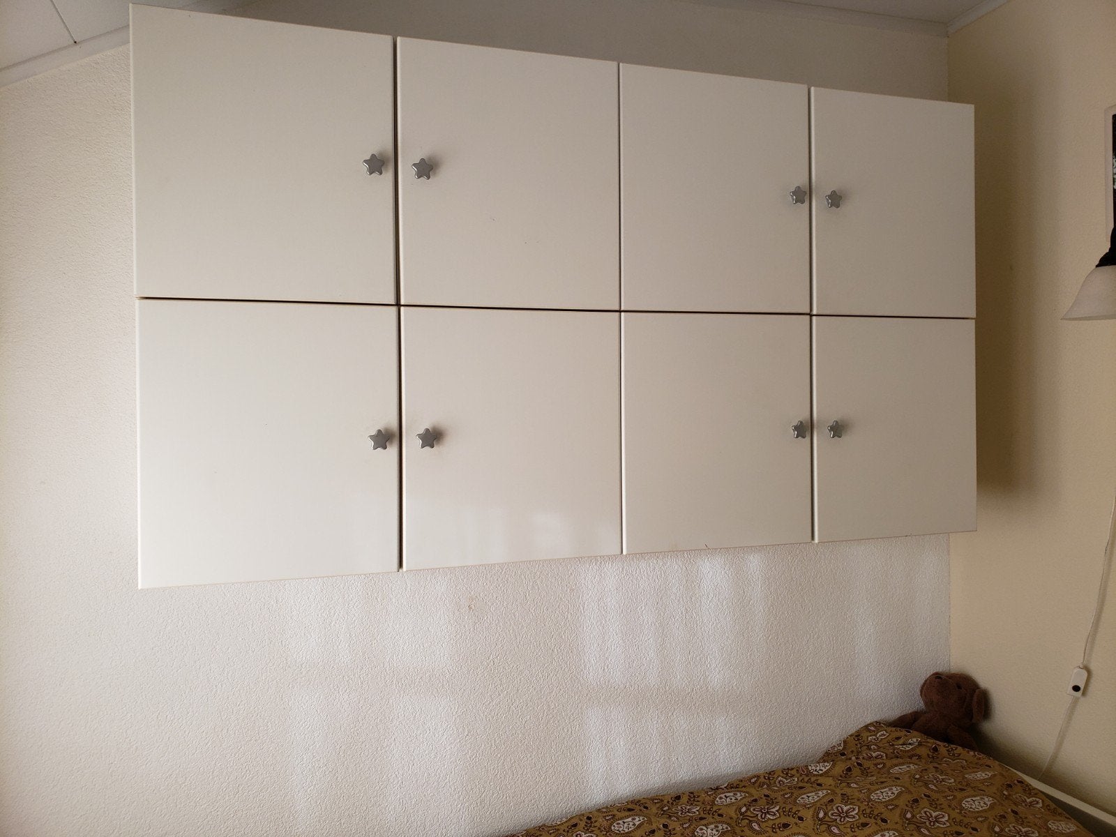 nette witte hangkastjes, per 4 kastjes, Ophalen, (Half)hoge kast, 150 tot 200 cm, Zo goed als nieuw