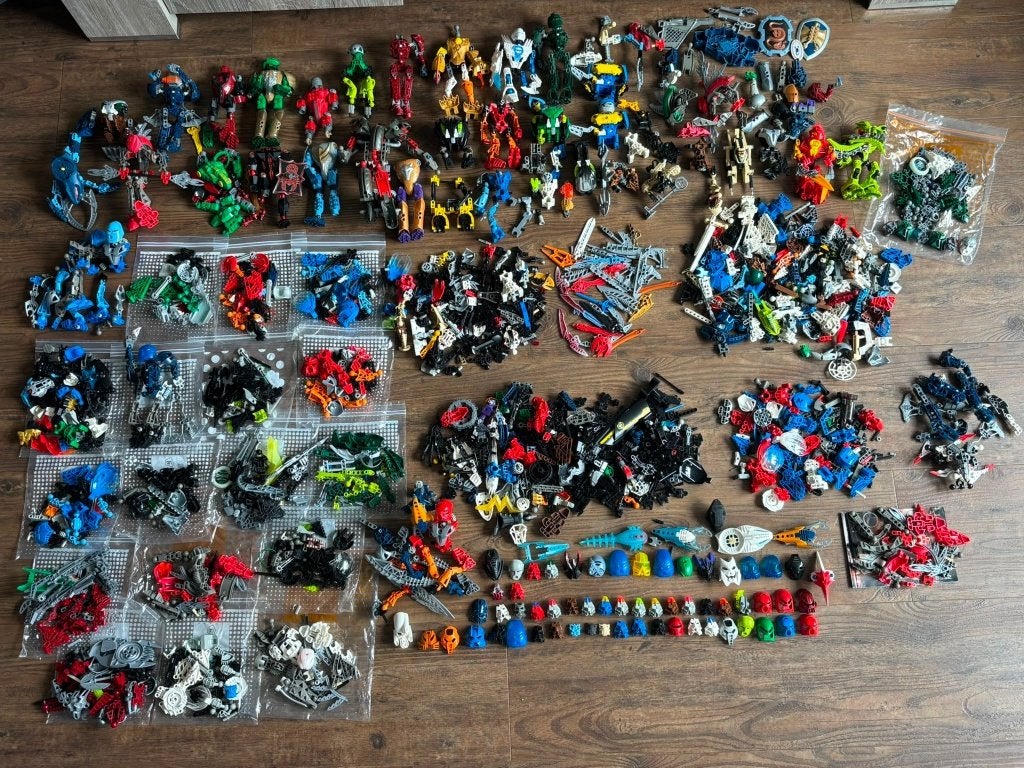 Grote verzameling LEGO Bionicle figuren en onderdelen, Ophalen of Verzenden, Gebruikt, Lego