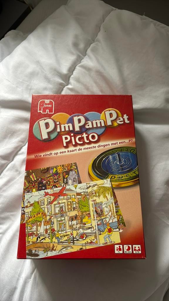 Pim pam pet, Hobby en Vrije tijd, Gezelschapsspellen | Kaartspellen, Ophalen of Verzenden, Zo goed als nieuw