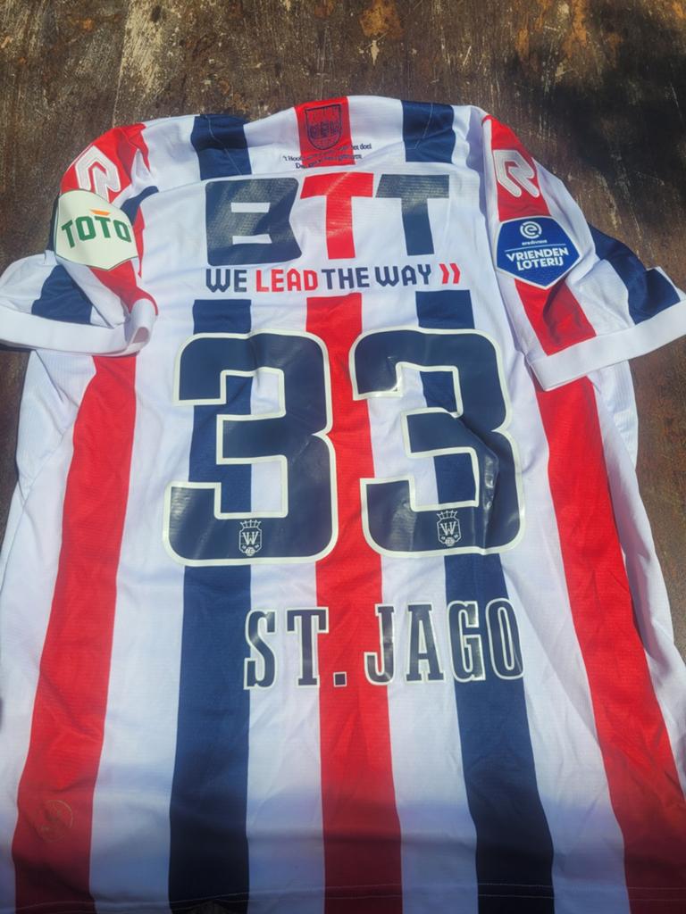 Matchworn shirt Willem II, Ophalen of Verzenden, Zo goed als nieuw, Willem II, Shirt