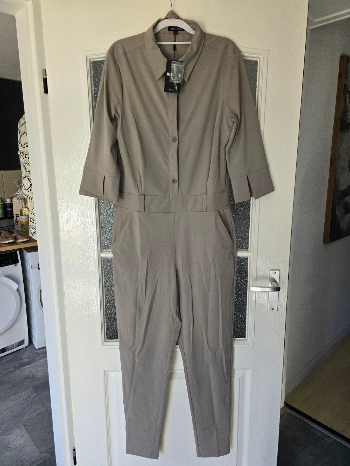 nieuw mi piace travel jumpsuit xl taupe, Ophalen of Verzenden, Nieuw, Maat 46/48 (XL) of groter, Bruin