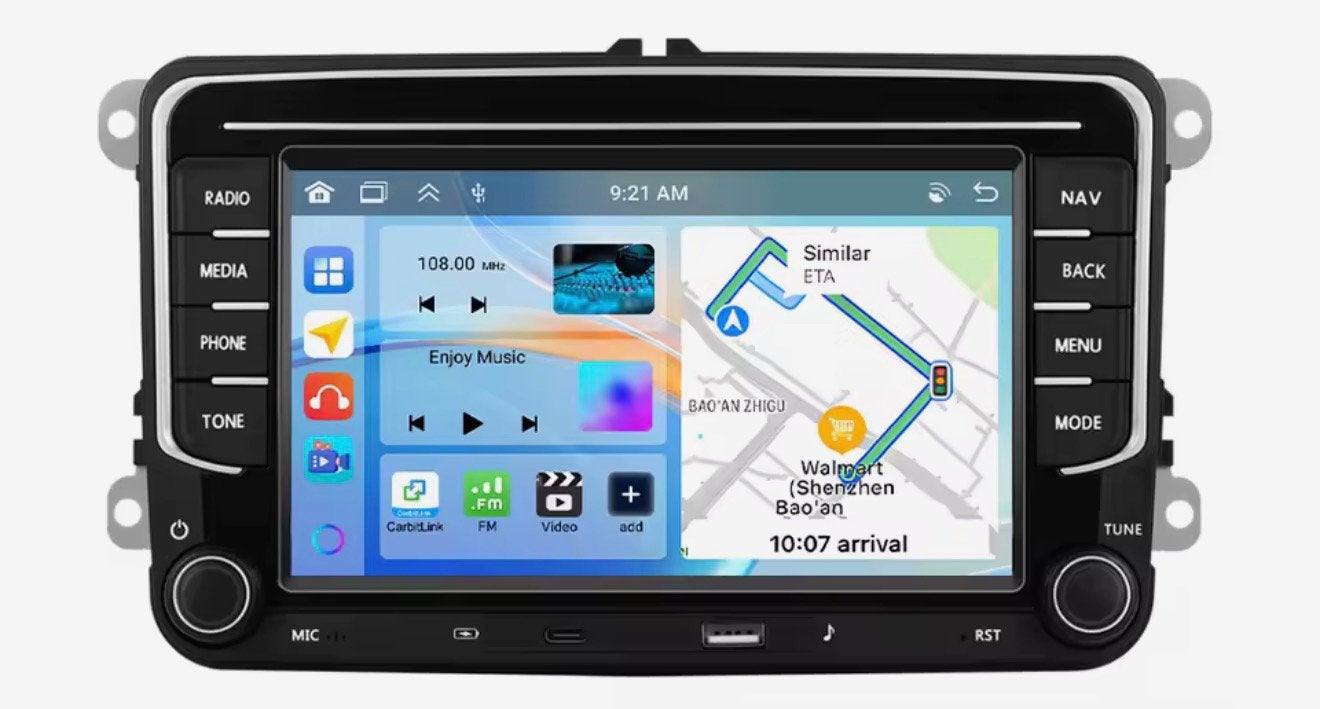 Volkswagen autoradio met CarPlay, Ophalen of Verzenden, Nieuw