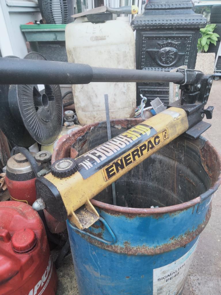 Enerpac Hydraulische Pomp - Gebruikt, Ophalen, Gebruikt