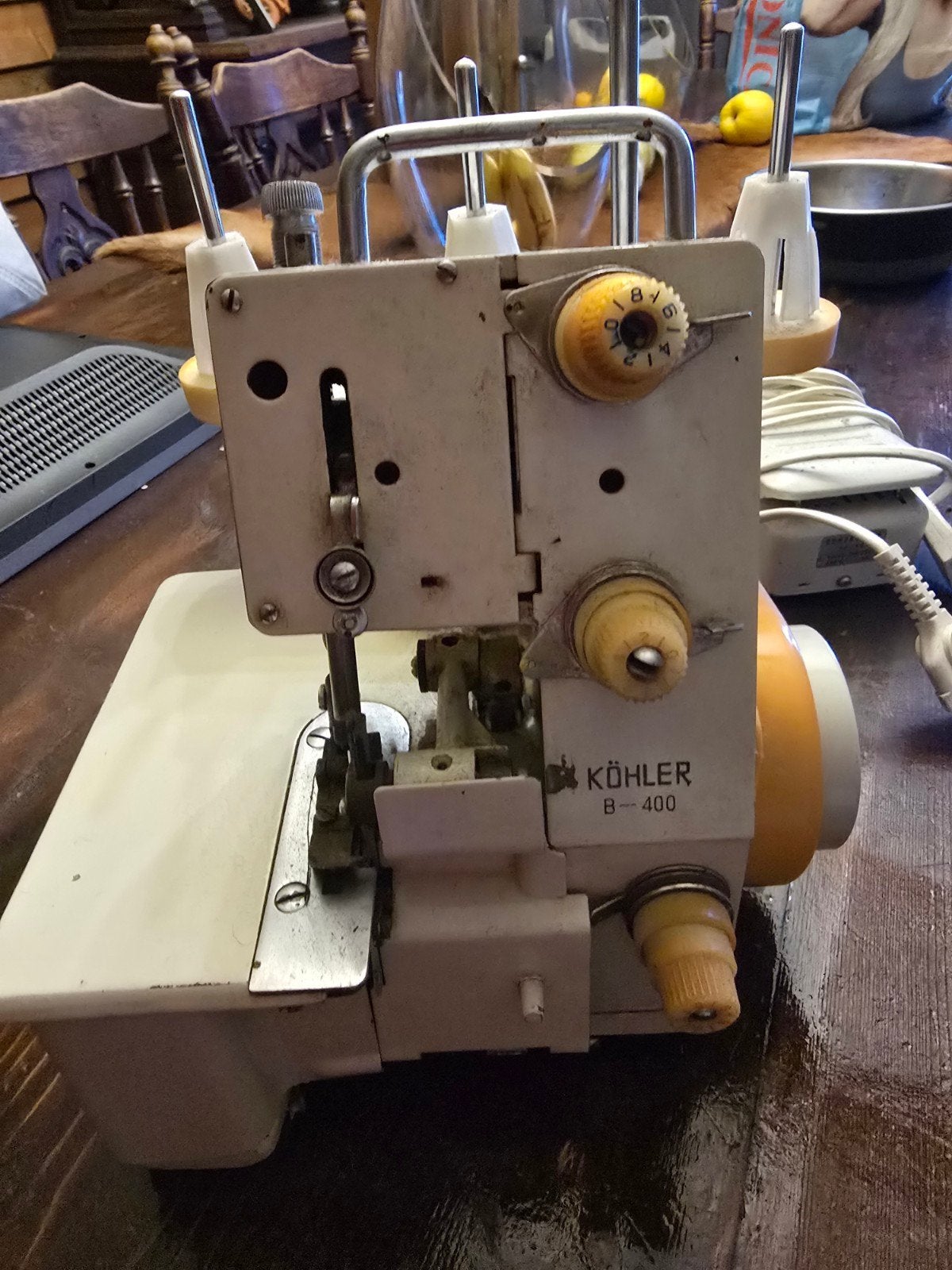Vintage Köhler B-400 Lockmachine - Gebruikt, Hobby en Vrije tijd, Ophalen of Verzenden, Gebruikt, Lockmachine, Overige merken