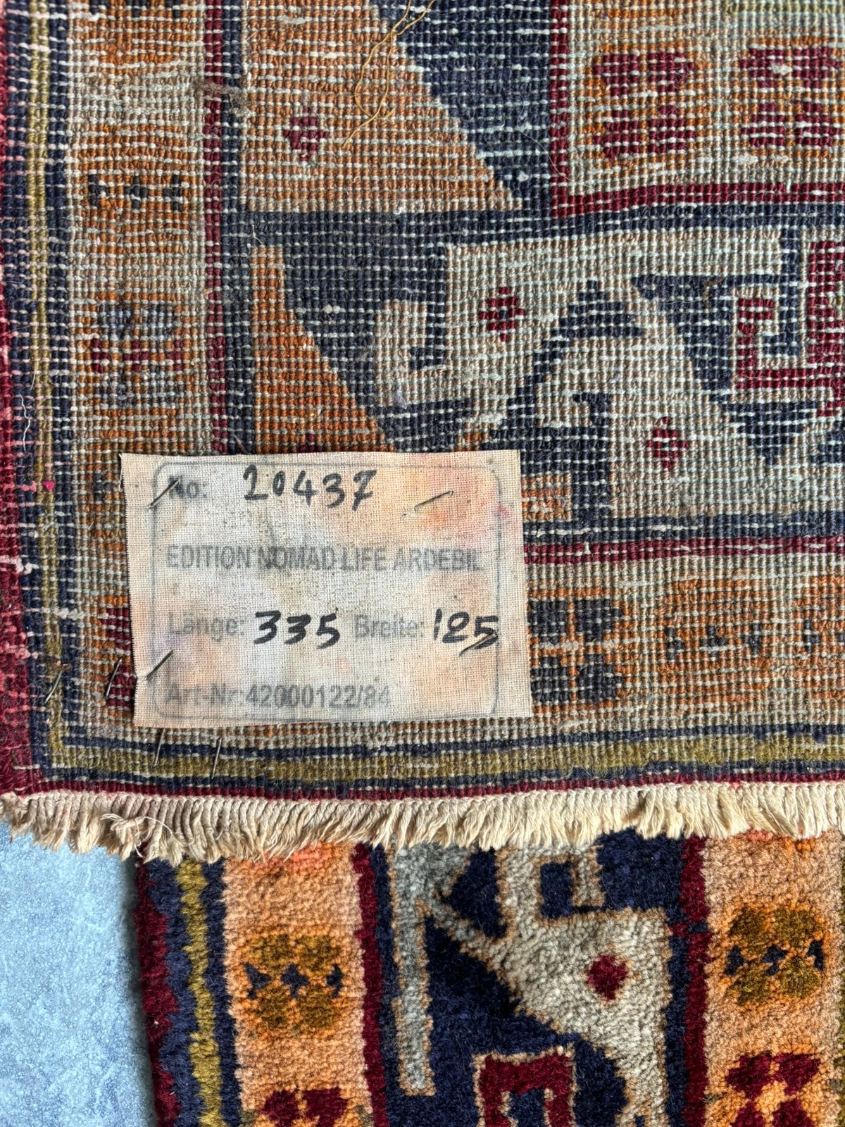 Vitrage vloerkleed fleurig kleed 335x125 cm nu voor 125 euro, 100 tot 150 cm, Ophalen of Verzenden, Zo goed als nieuw, Rechthoekig