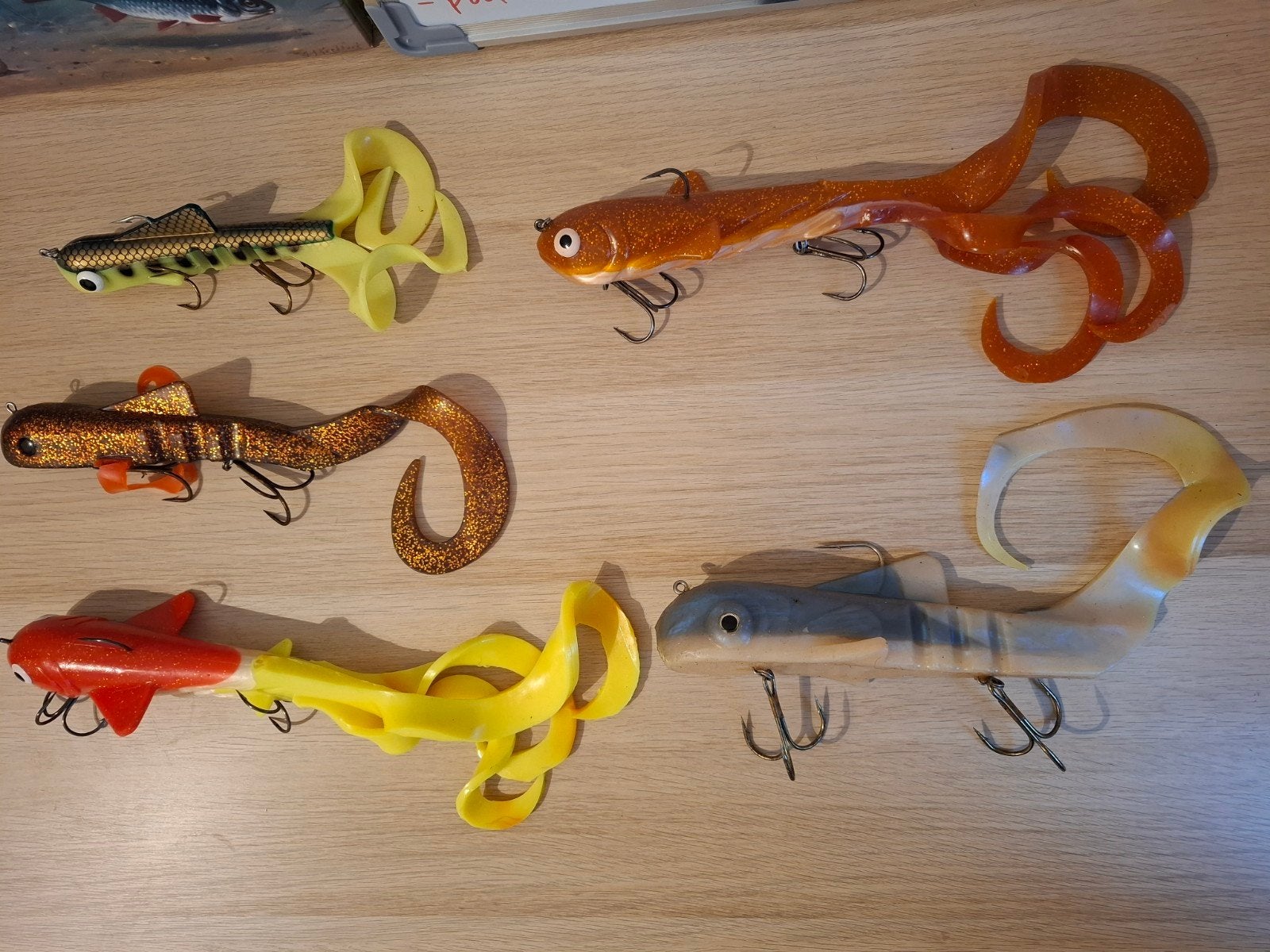 Grote softbaits, Ophalen, Gebruikt, Overige typen