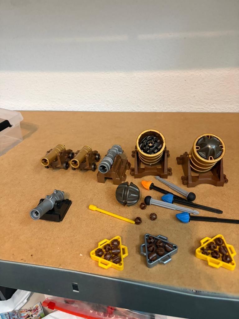 Playmobil kanon, berta, Ophalen of Verzenden, Zo goed als nieuw