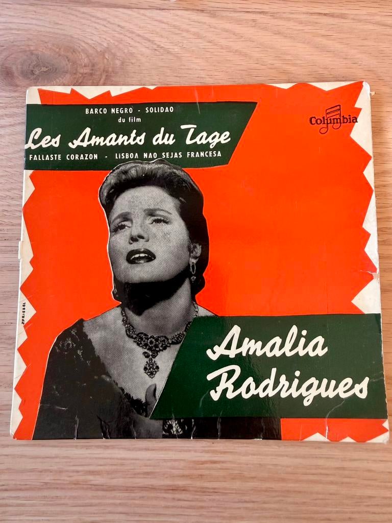 Amália Rodrigues – Les Amants du Tage | Vintage EP (Fado), Ophalen of Verzenden, Gebruikt, Overige formaten