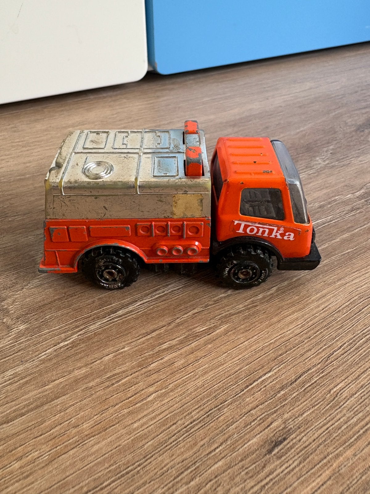 Vintage Tonka truck, Ophalen, Gebruikt, Bus of Vrachtwagen