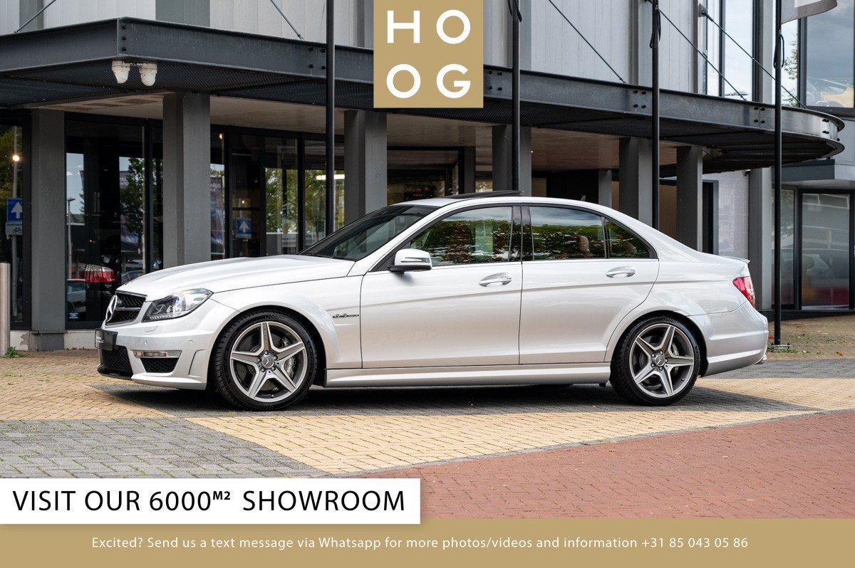 Mercedes-Benz C-Klasse C63 AMG 6.3 Facelift (bj 2012), Automaat, 8 cilinders, Overige kleuren, Leder
