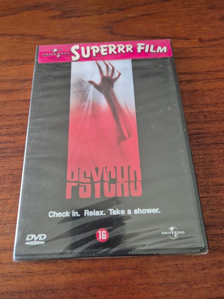 Psycho DVD - Superrr Film, Ophalen of Verzenden