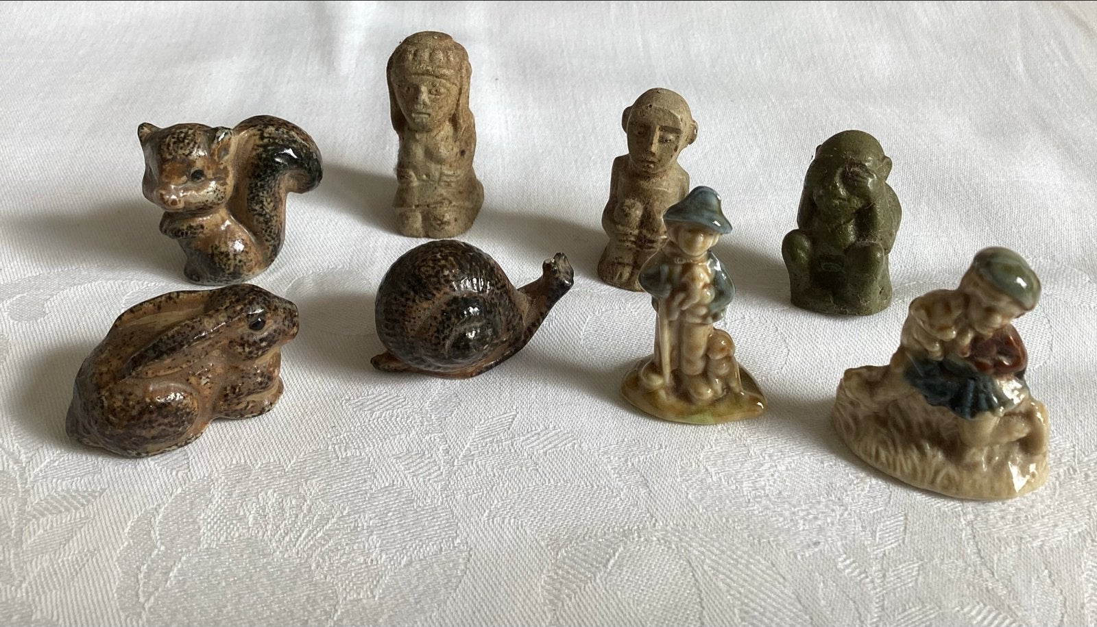 8 Letterbak beeldjes, Verzamelen, Ophalen of Verzenden, Gebruikt