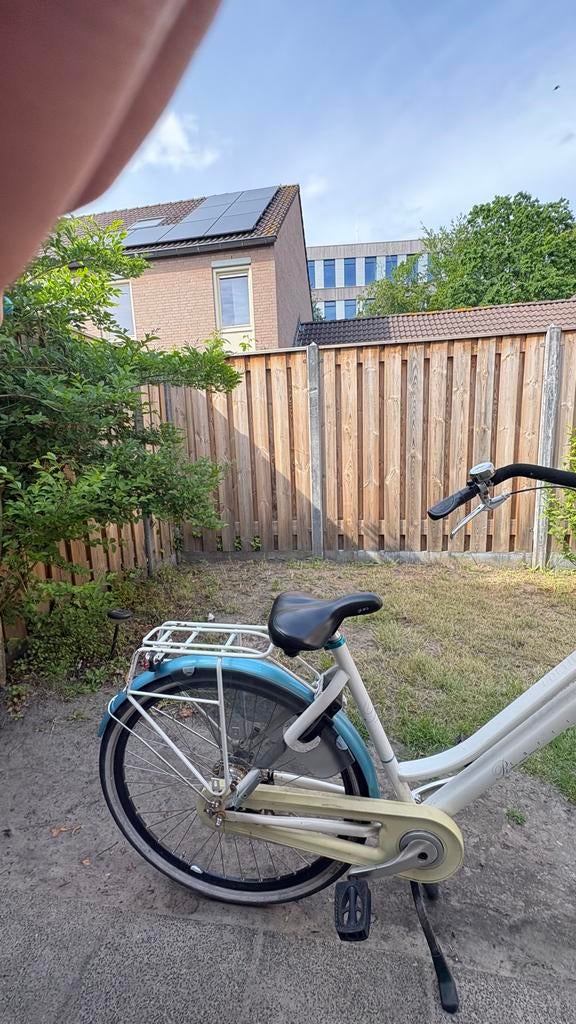 Cortina fiets - Blauw/Wit - Goede staat, Ophalen of Verzenden, Zo goed als nieuw