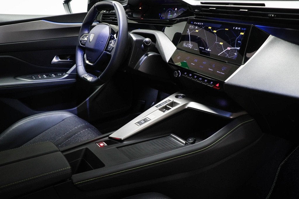 Peugeot 408 1.6 HYbrid 225 EAT8 GT | 360 VISION & DRIVE ASSI, Auto's, Peugeot, Gebruikt, Euro 6, 4 cilinders, Blauw