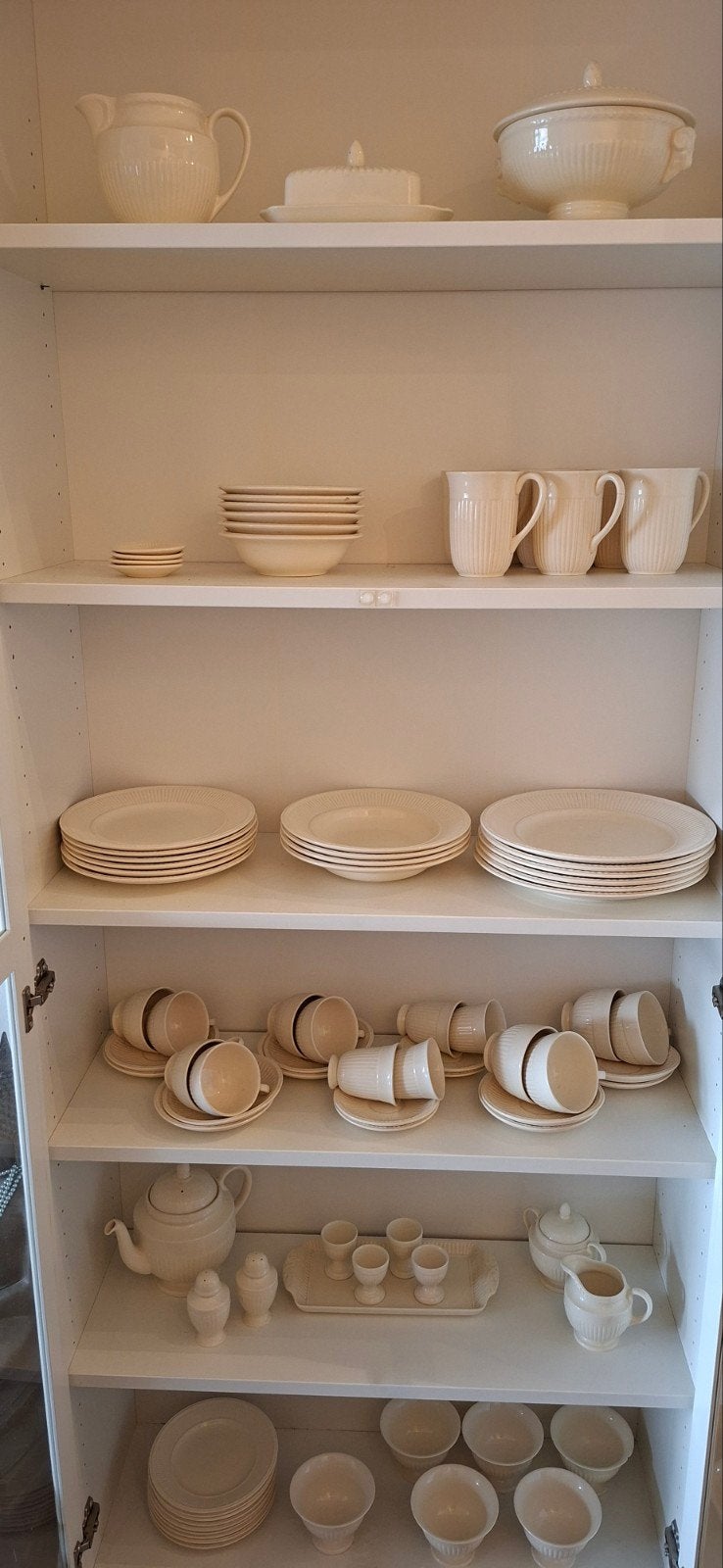 Uitgebreid Wedgwood Edme Servies - Zo goed als nieuw, Ophalen, Klassiek, Zo goed als nieuw, Wedgwood