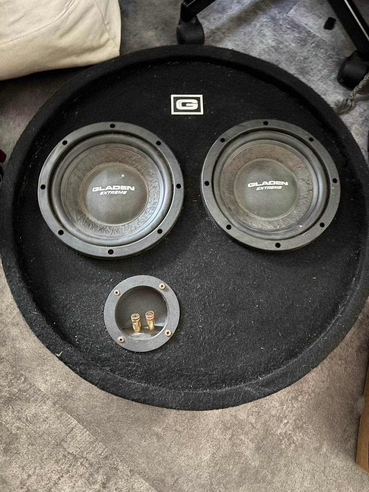 Subwoofer met Versterker, Ophalen, Gebruikt