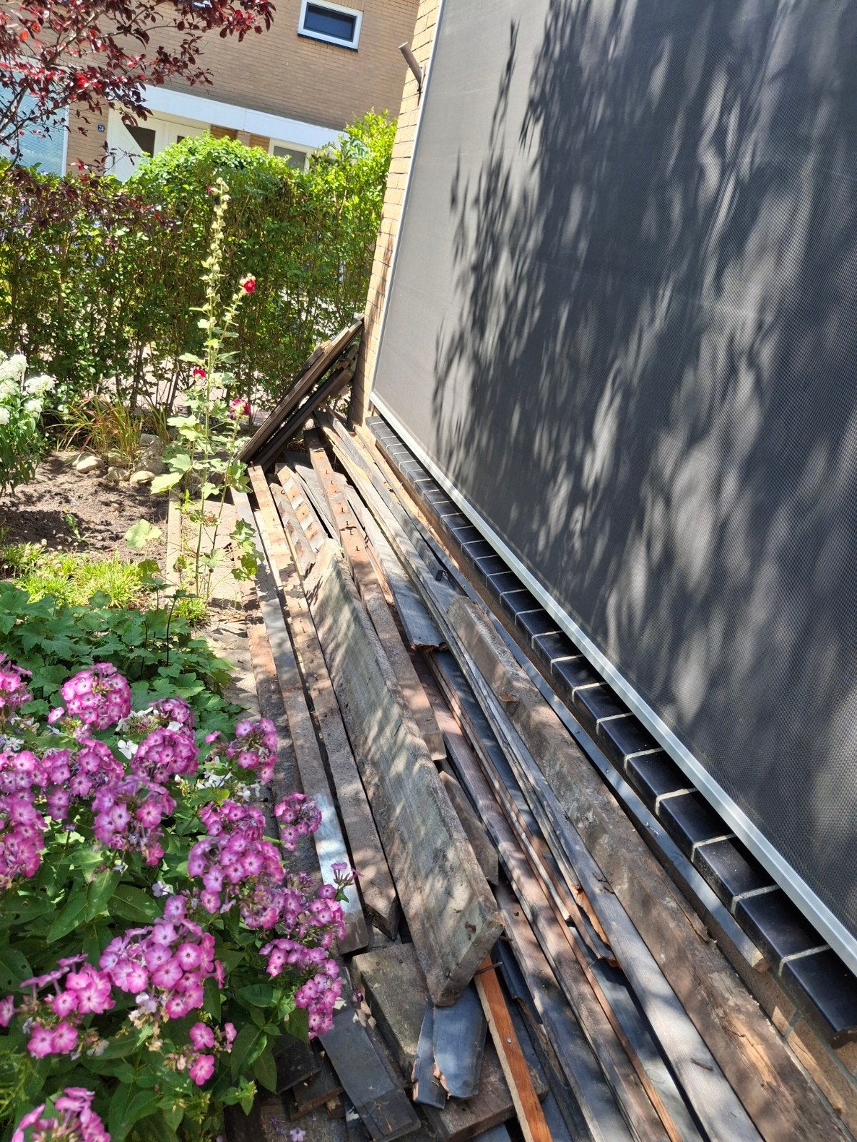 Gebruikte houten planken en balken, Gebruikt, Minder dan 25 mm, Grenen, Balk