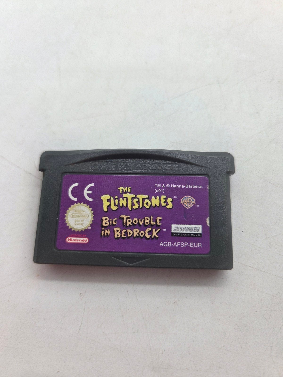 The Flintstones: Big Trouble in Bedrock (Game Boy Advance), Nintendo, Gebruikt, 1 speler, Vanaf 3 jaar