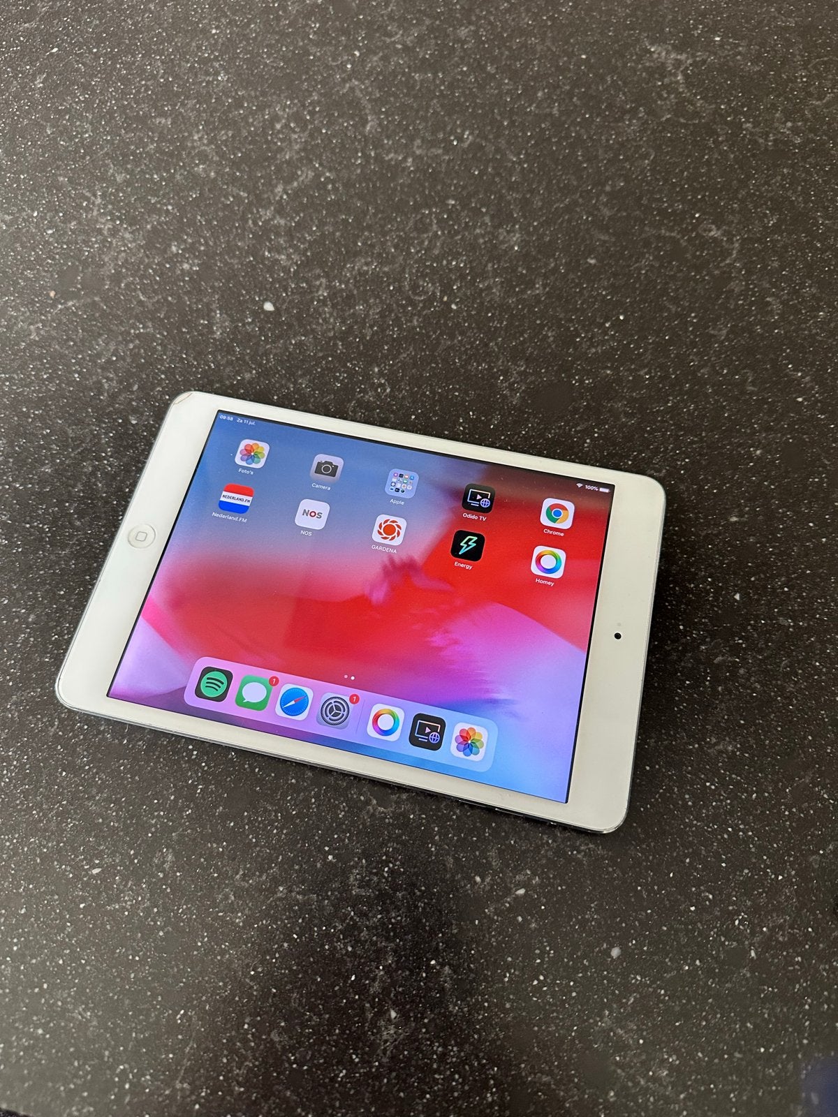 Apple iPad Mini 2 - 16GB - Wi-Fi - Wit, Computers en Software, Apple iPads, Zo goed als nieuw, Apple iPad Mini, Wi-Fi, 7 inch of minder