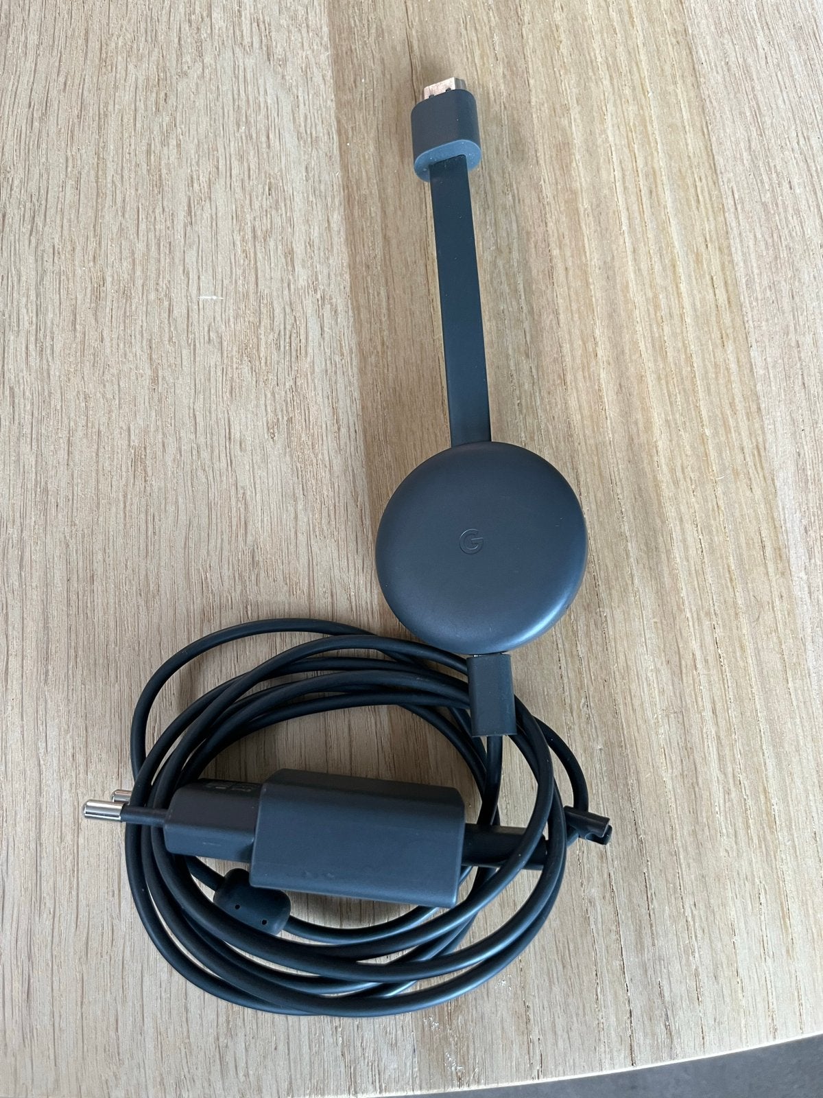 Google Chromecast met adapter en kabel, Ophalen, Gebruikt, HDMI, Zonder harde schijf