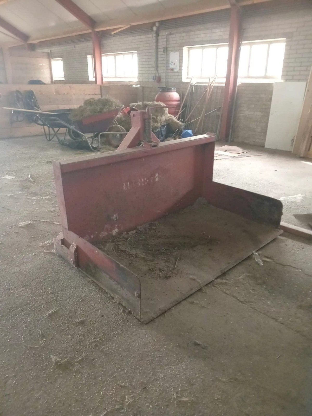 Grondbak, evt met Deutz D40, Ophalen, Weidebouw