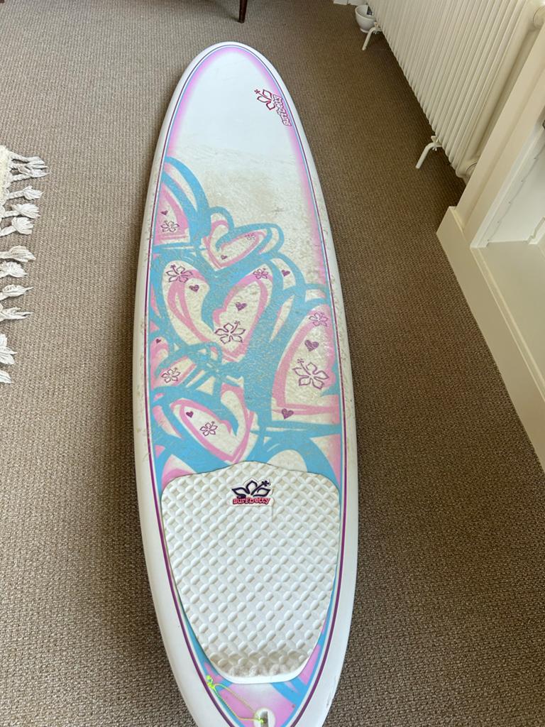 Surfboard NSP 7’8, Watersport en Boten, Ophalen, Zo goed als nieuw, Overige typen, Met vinnen