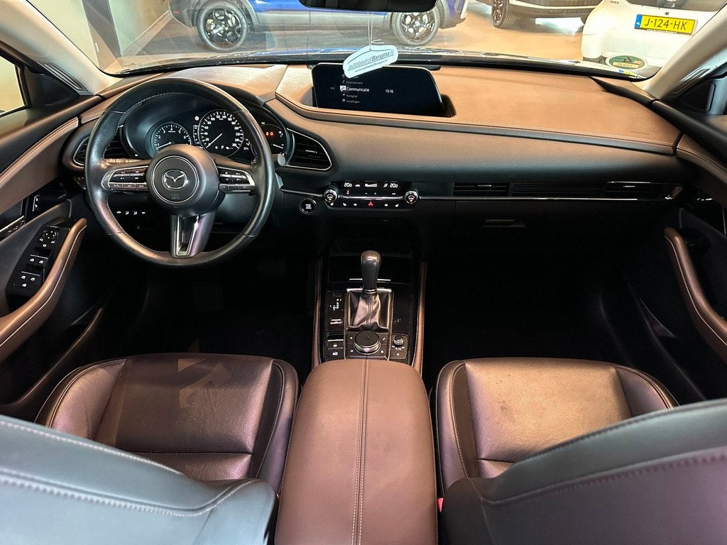 Mazda CX-30 2.0 e-SkyActiv-X M HYBRID AUTOMAAT LUXURY|NAVIGA, Auto's, Mazda, 1998 cc, Gebruikt, 4 cilinders, Met garantie (alle)
