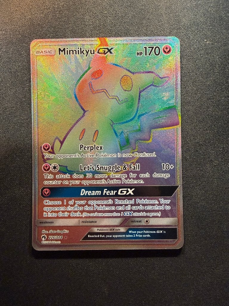 Mimikyu GX (LOT 226), Ophalen of Verzenden, Zo goed als nieuw, Losse kaart
