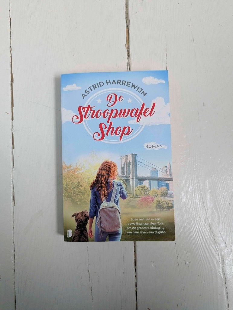 Boek De stroopwafel shop, Ophalen of Verzenden, Zo goed als nieuw, Astrid Harrewijn, Nederland