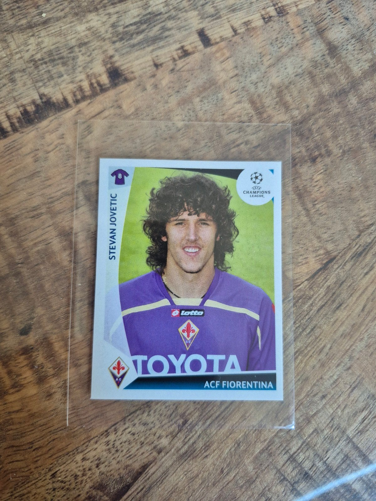 Panini Stevan Jovetic 2009/2010, Ophalen of Verzenden, Nieuw, Plaatje