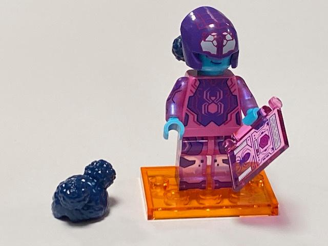 Lego Series Super Heroes colspi-9 Margo Kess / Spider-Byte, Nieuw, Ophalen of Verzenden, Minifiguren serie, Minifiguur