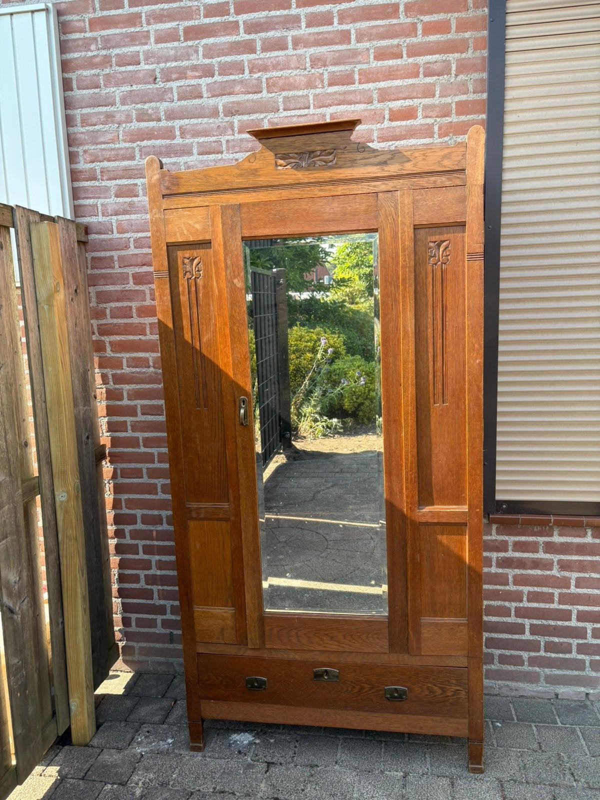Antieke kast, Ophalen