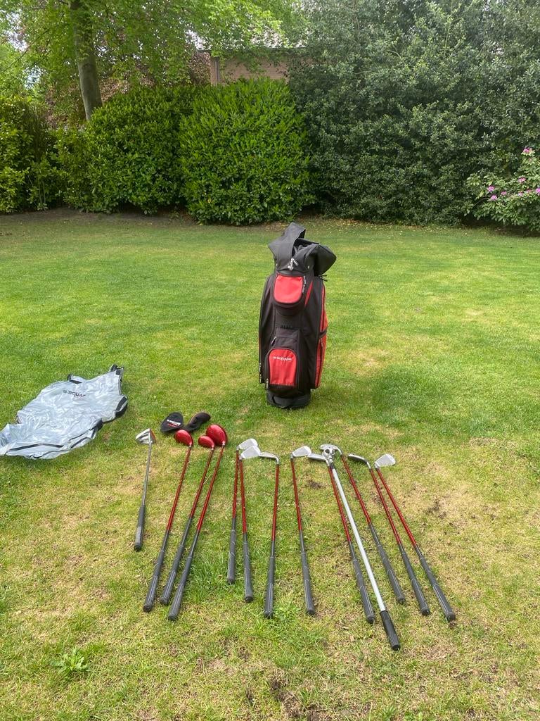 Complete golfset met tas en clubs, Sport en Fitness, Golf, Ophalen of Verzenden, Gebruikt, Set, Overige merken