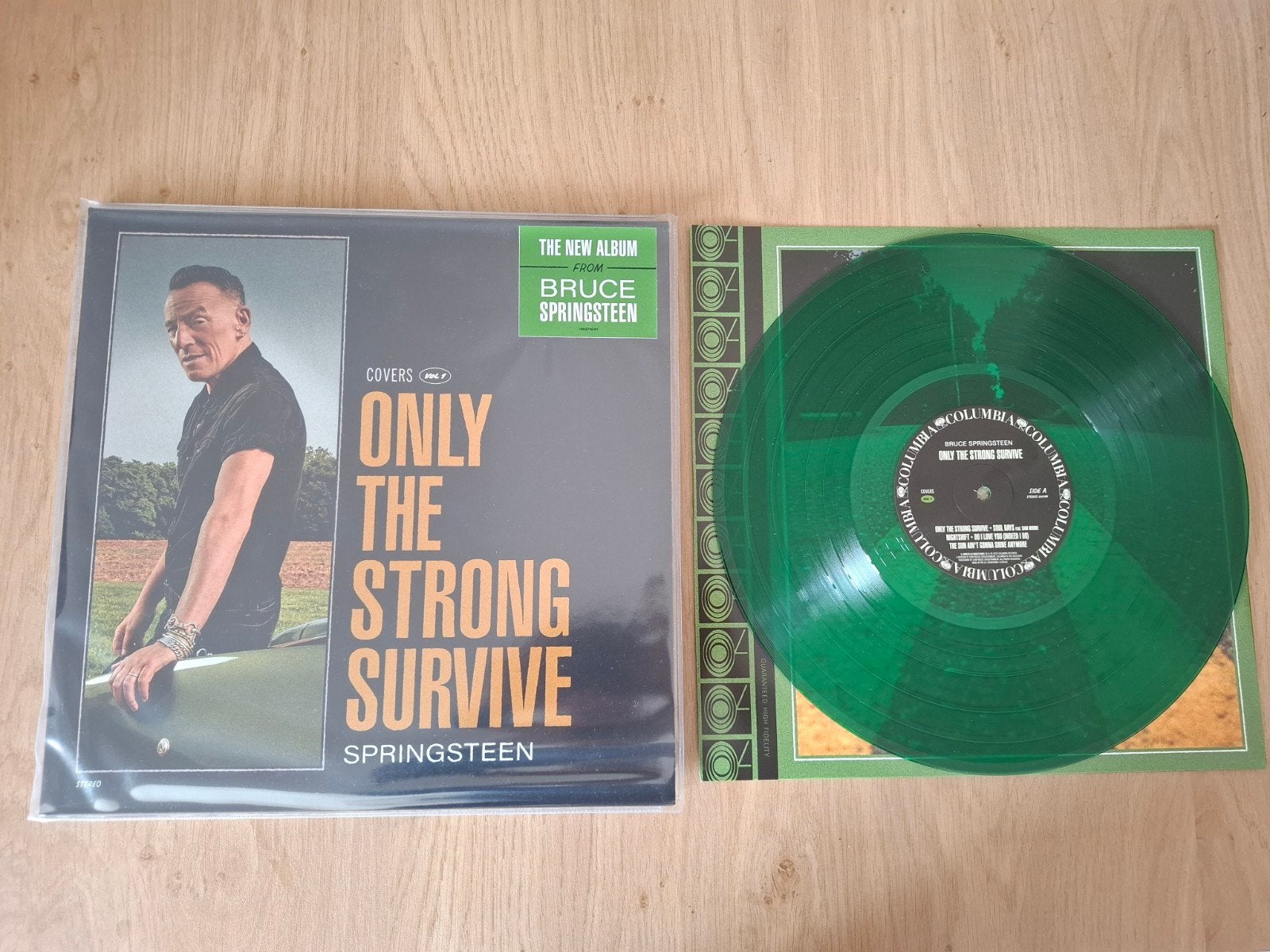 Bruce Springsteen - Only the strong survive GROEN VINYL, Ophalen of Verzenden, Zo goed als nieuw, 12 inch