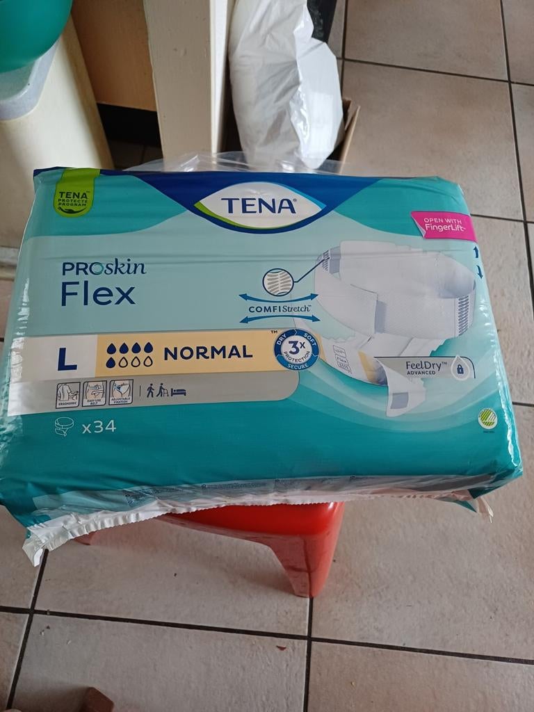 Incontinentie luiers maat L, Ophalen of Verzenden