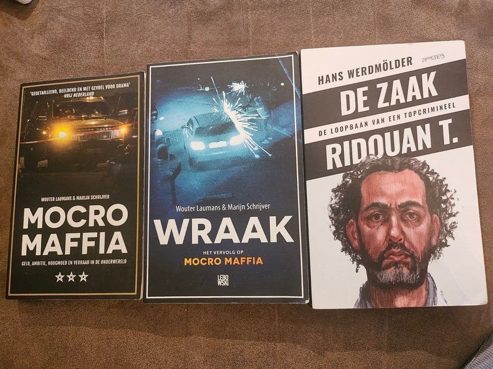 Mocro Maffia: De Zaak Ridouan T., Wraak, Mocro Maffia, Ophalen of Verzenden, Zo goed als nieuw, Wouter Laumans, Marijn Schrijver, Hans Werdmölder