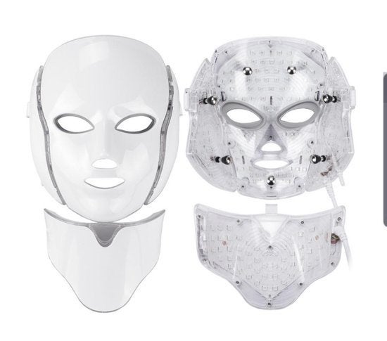 Lichttherapie masker gezichtstherapie LED mask, Ophalen of Verzenden, Zo goed als nieuw, Overige typen