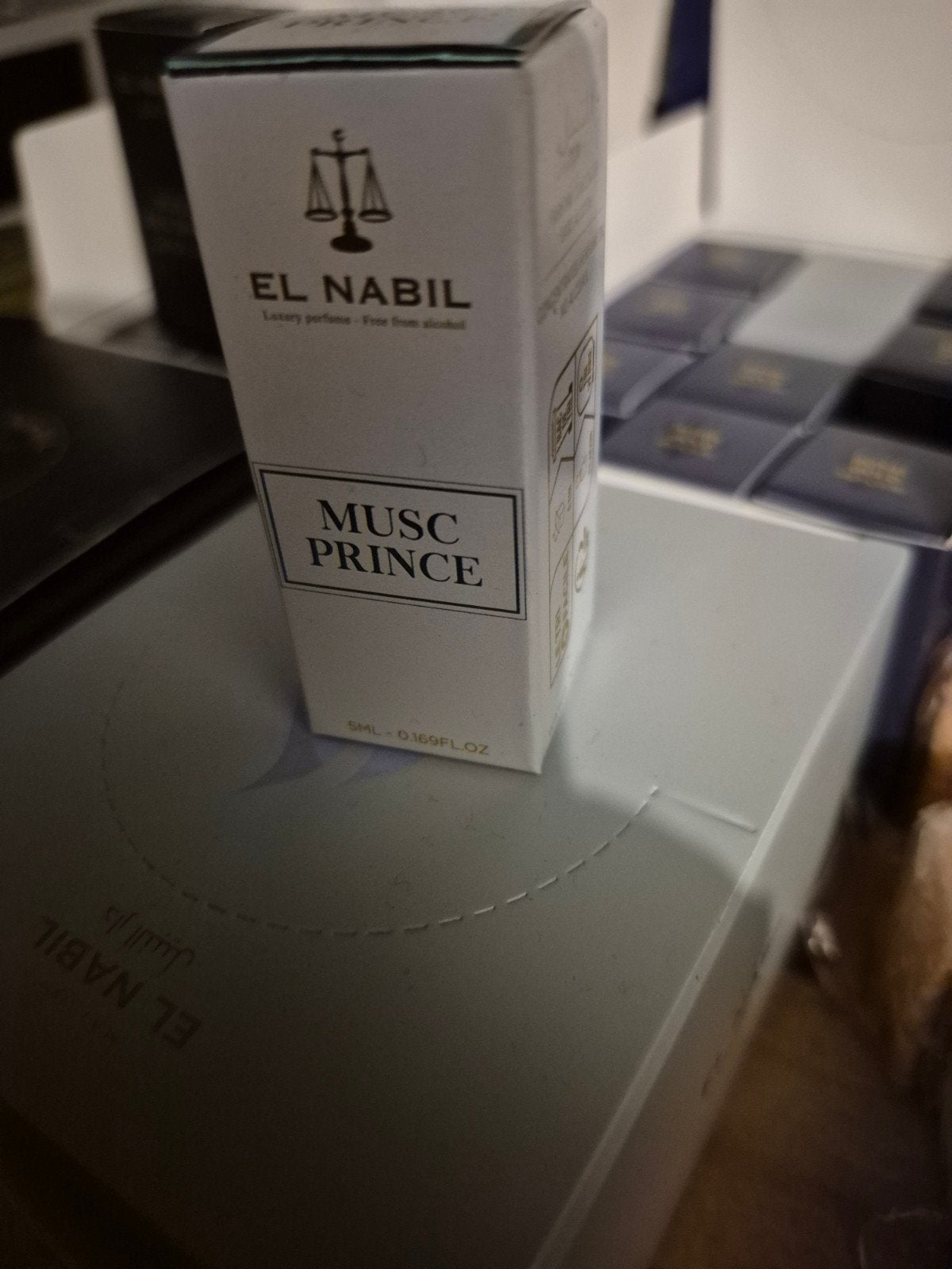 El Nabil Musc Prince Parfum - 5ml Luxe Geur, Ophalen of Verzenden, Nieuw