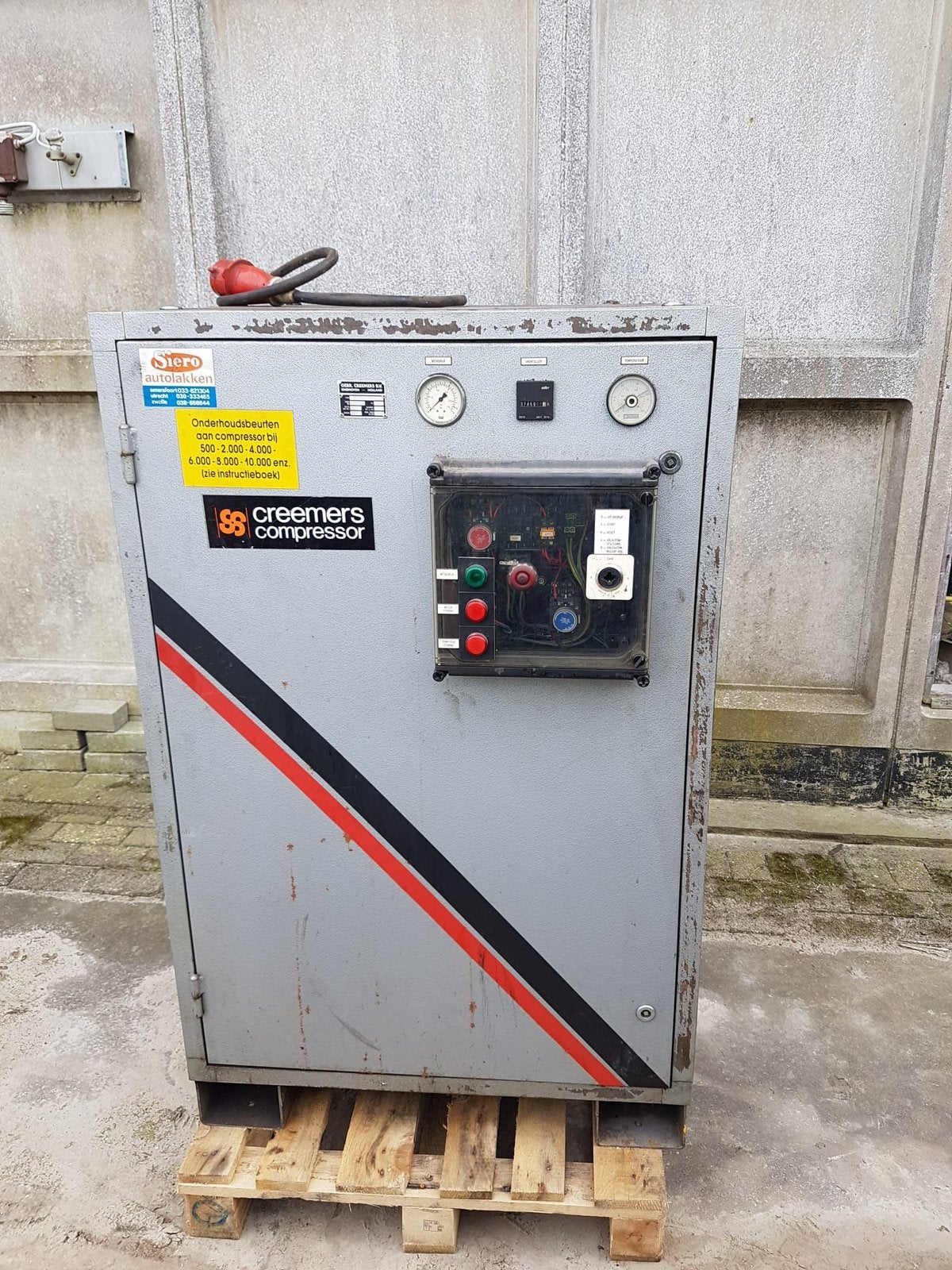 Schroefcompressor Creemers RCH11-61, Ophalen, Zo goed als nieuw