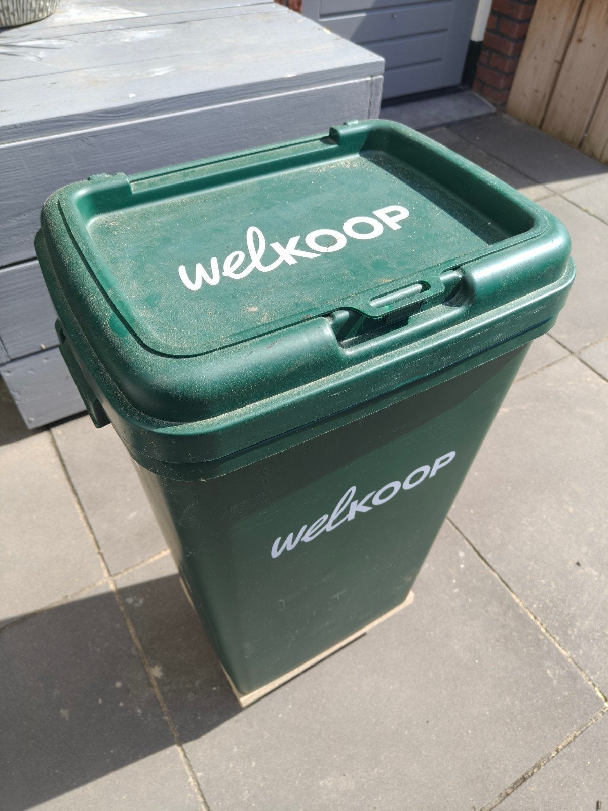 Voerton Welkoop 53 liter op wieltjes, Dieren en Toebehoren, Dierenvoeding, Ophalen