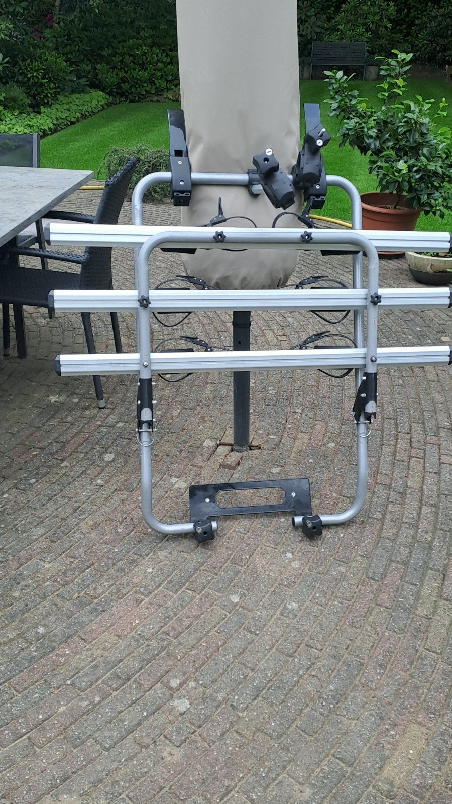 Fietsendrager voor achterklep - Geschikt voor 3 fietsen, Zo goed als nieuw, 2 fietsen, Elektrische fiets, Achterklepdrager