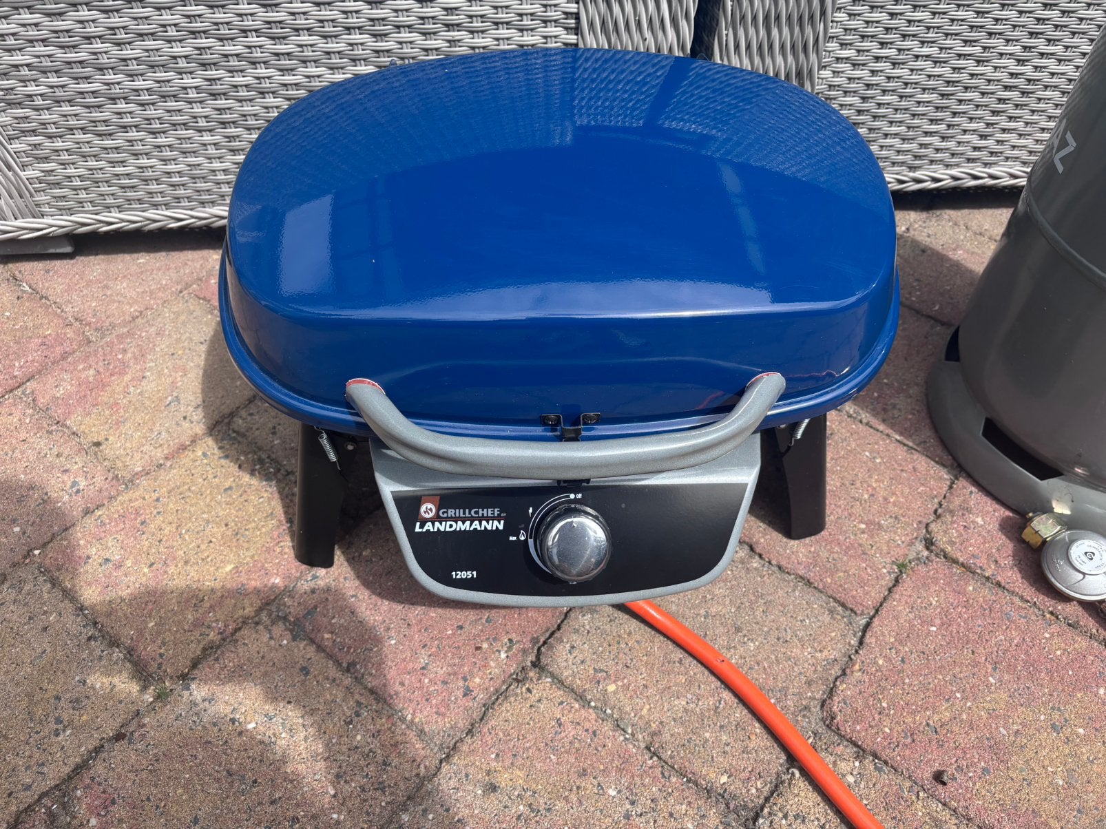 Splinternieuwe barbecue inclusief volle gasfles, Ophalen of Verzenden, Zo goed als nieuw